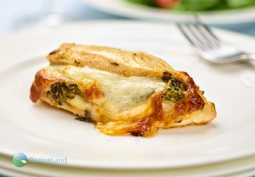 Chicken Breasts Stuffed with Spinach & Provolone
