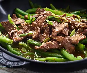 Honey-Soy Steak Strips Over Rice for Two