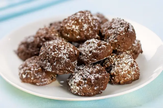 Chocolate, Coconut & Pecan Meringue Bites