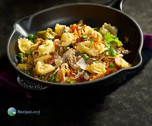 Tortellini with White Sauce