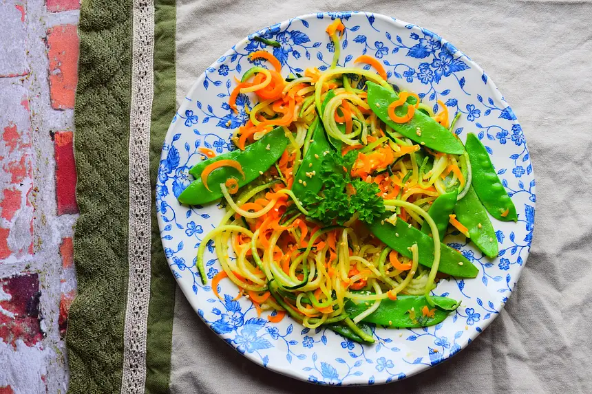 Courgette Noodle Salad