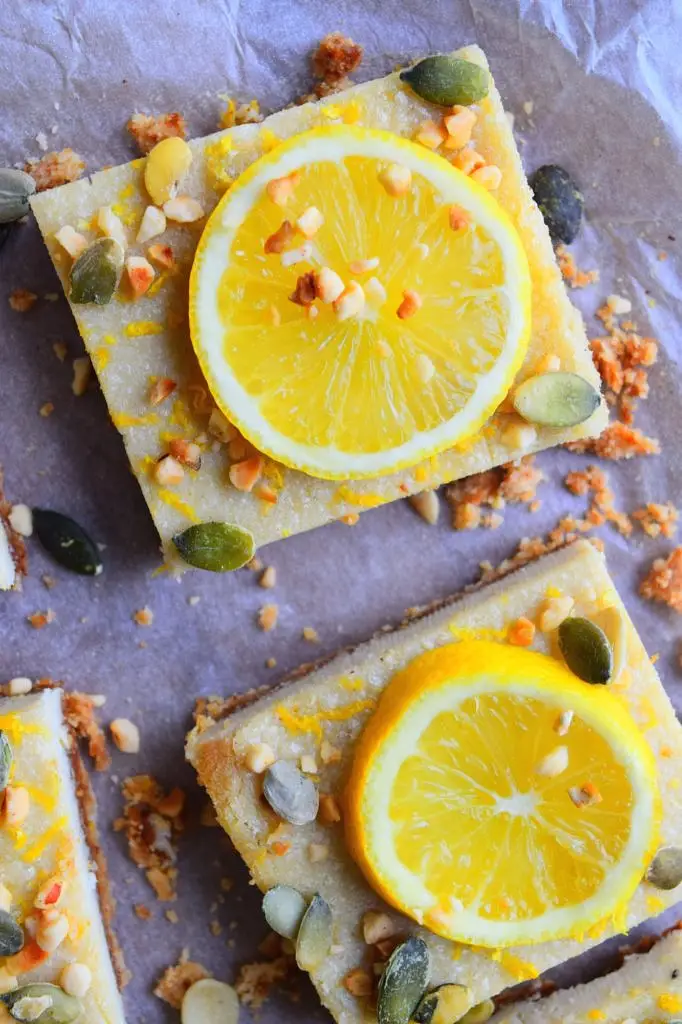Lemon & Almond Slices