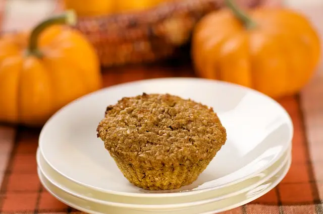 Pumpkin Oat Bran Muffins