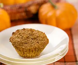 Pumpkin Oat Bran Muffins