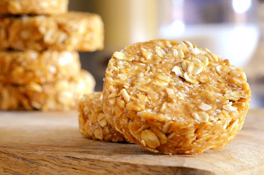 Maple-Wasabi Granola Discs