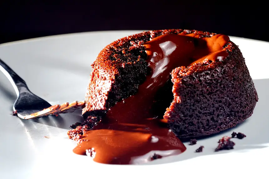 Vegan Chocolate Lava Cake