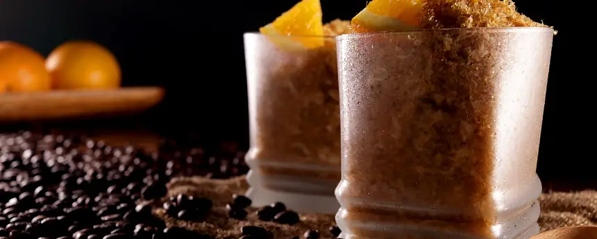 Coffee & Orange Granita