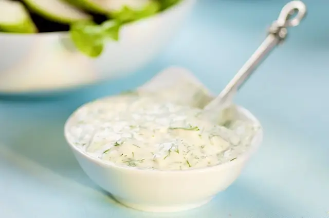 Creamy Dill Salad Dressing & Dip
