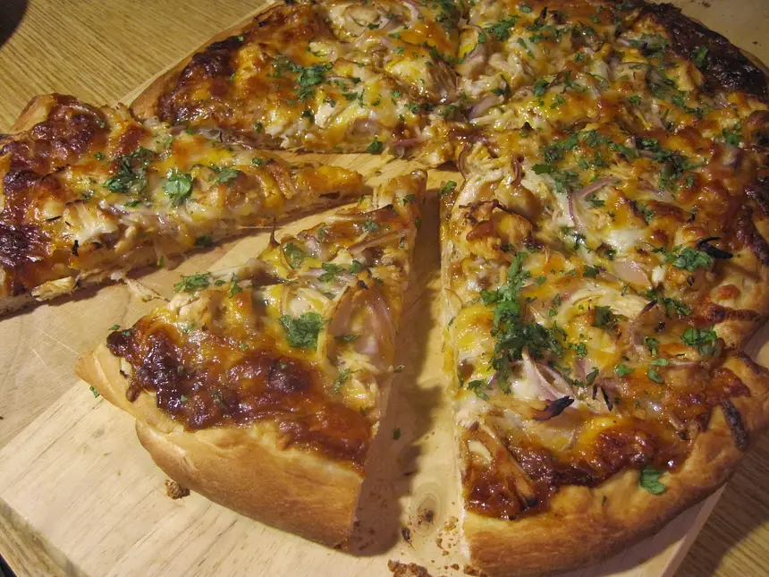 California Pizza Kitchen BBQ Chicken Pizza Copycat 
