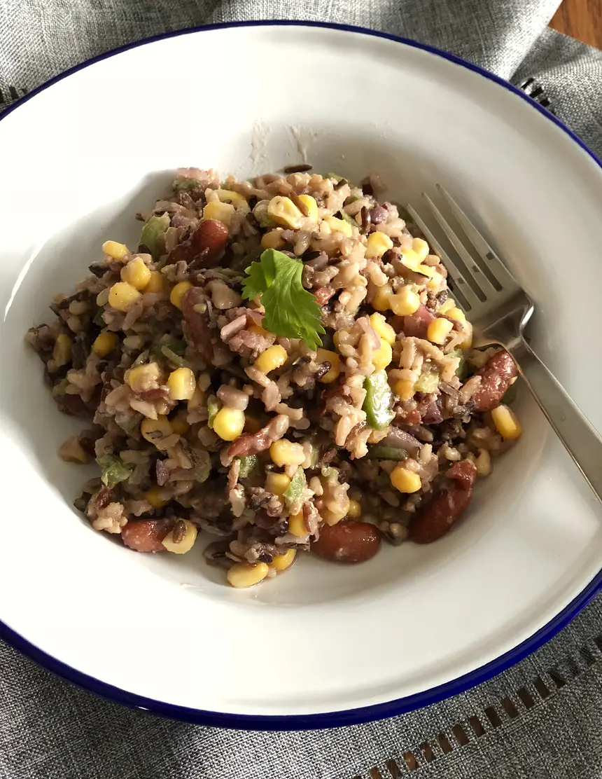 Southwestern Rice & Bean Salad