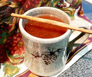 Spiced Cider with Cranberries (crockpot)
