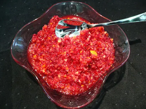 Spiked Cranberry Relish
