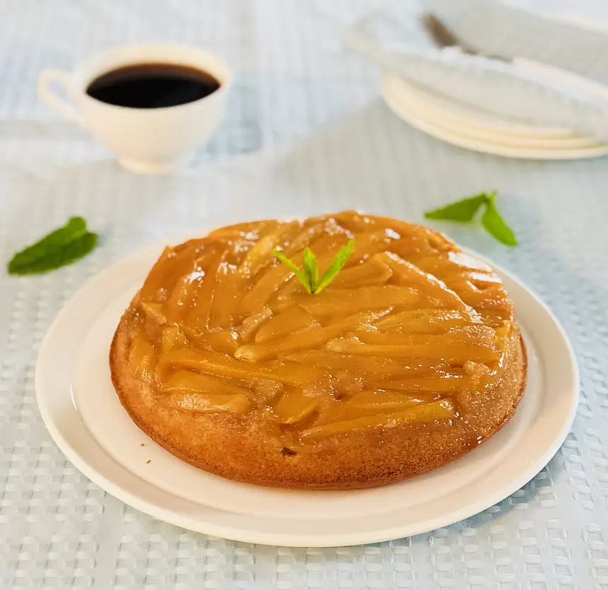 Easy Mango Upside Down Cake