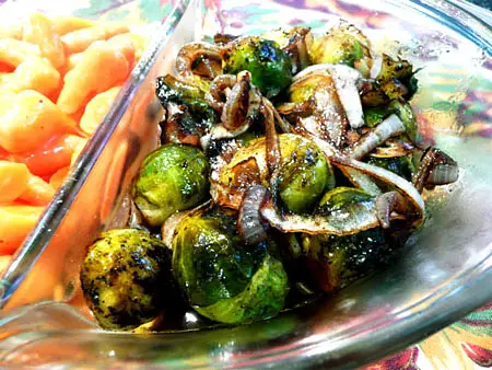 Brussel Sprouts with Balsamic Vinegar