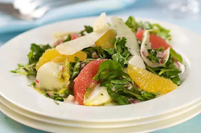 Citrus Salad with Watercress & Shaved Parmesan 