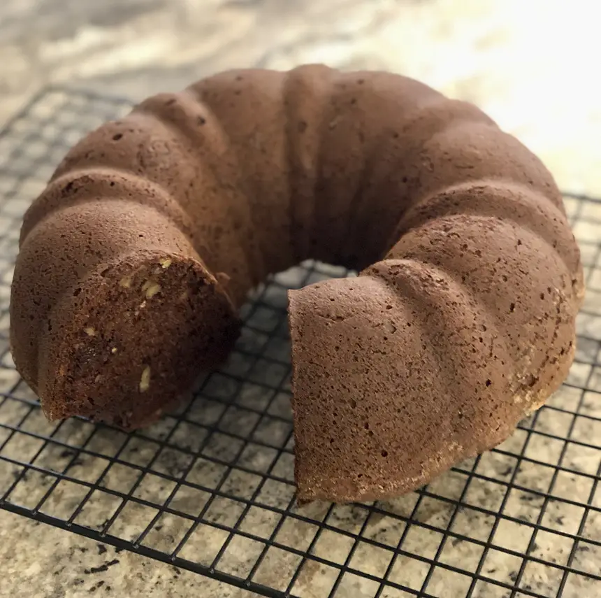 Banana-Chocolate Bundt Cake