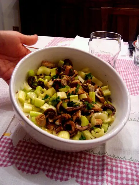 Octopus & Celery Salad