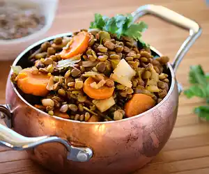 Lentils & Leeks