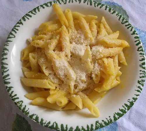 Pasta Penne with Pumpkin Sauce