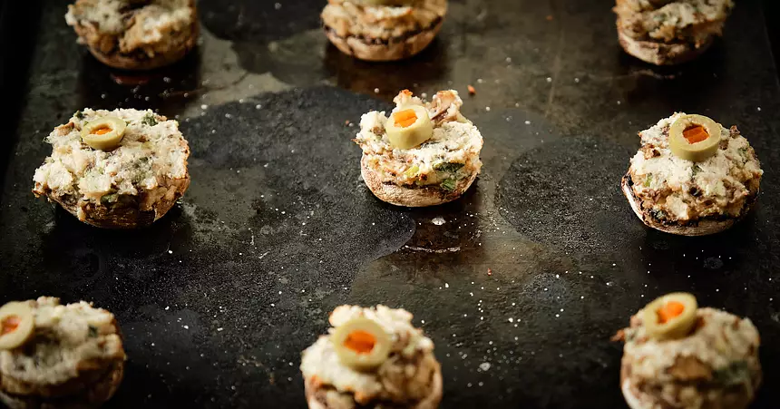 Awesome Stuffed Mushrooms
