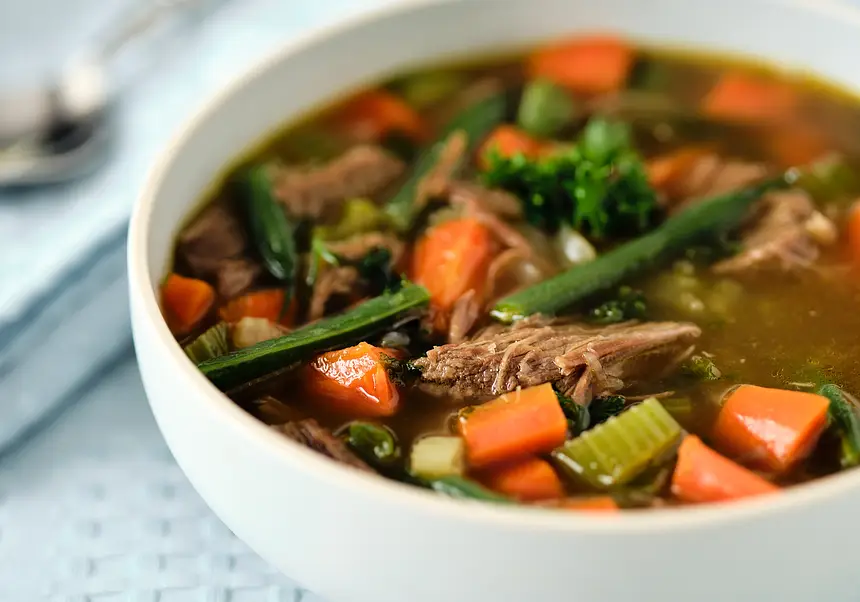 Beef & Vegetable Soup No. 2 (Instant Pot or not)