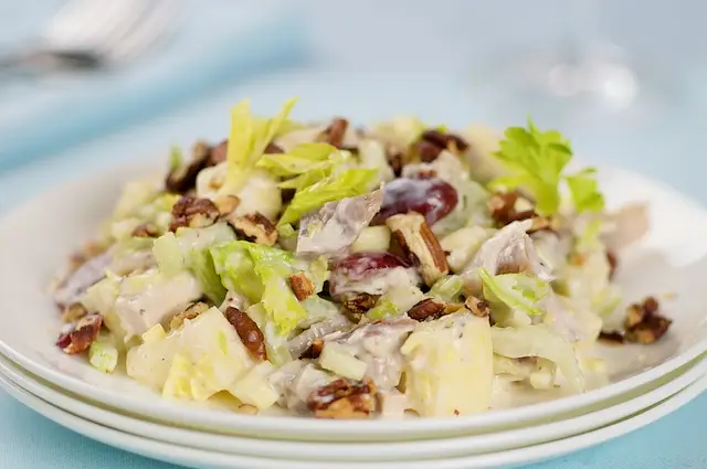 Leftover Turkey Waldorf Salad