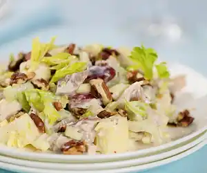 Leftover Turkey Waldorf Salad