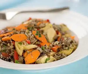 Wild Rice & Artichoke Salad