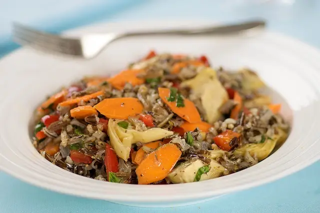 Wild Rice & Artichoke Salad