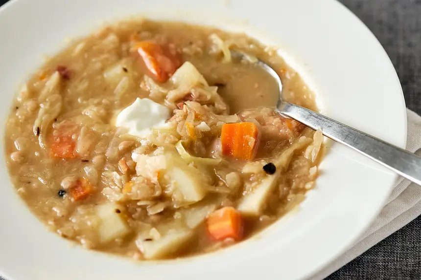 Ukrainian Bean Soup