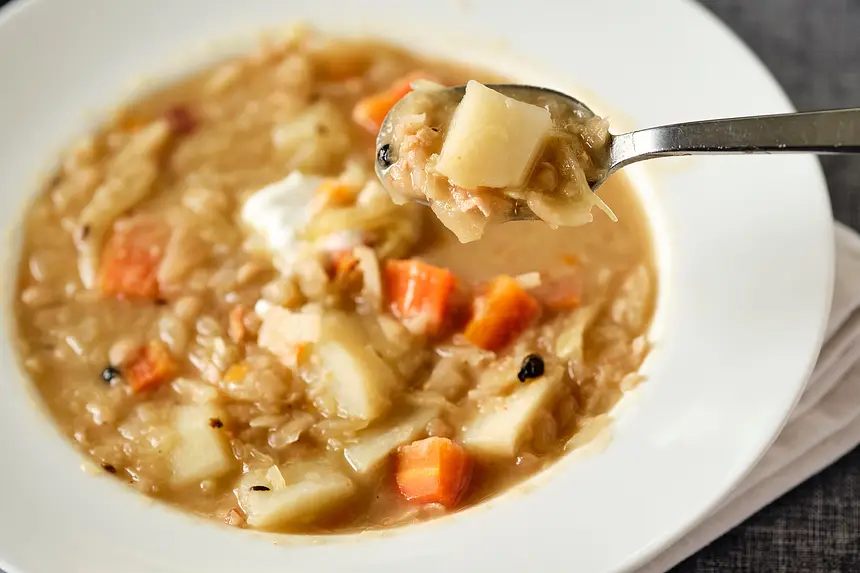 Ukrainian Bean Soup