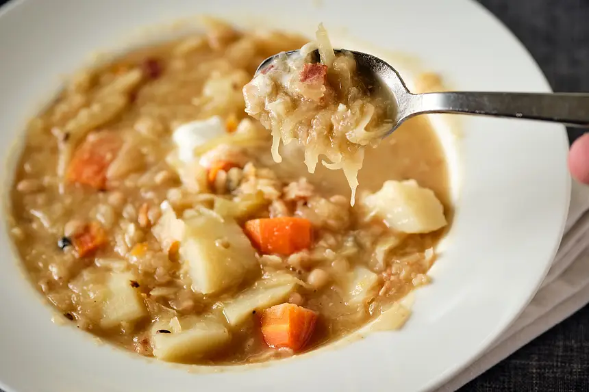Ukrainian Bean Soup