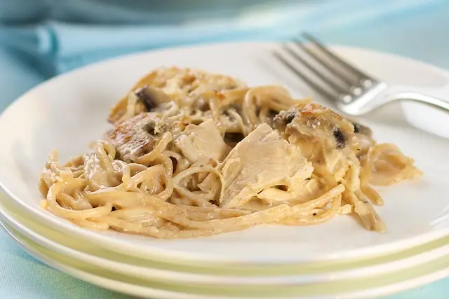 Lowfat Turkey/Chicken Tetrazzini