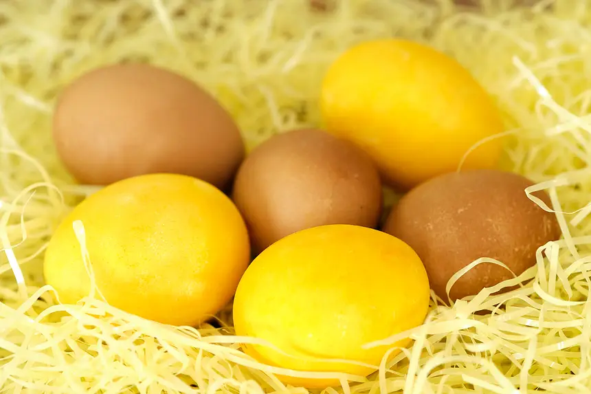 Natural Easter Egg Dyes