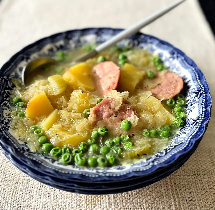 Cabbage & Kielbasa Soup