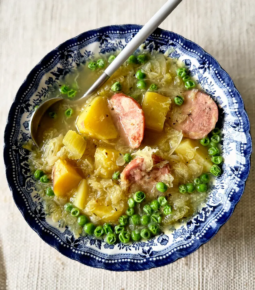 Cabbage & Kielbasa Soup