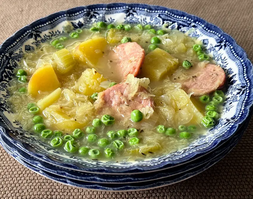 Cabbage & Kielbasa Soup