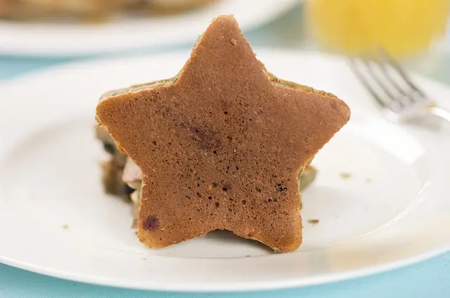 Blueberry Buckwheat Pancakes