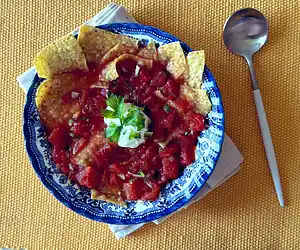 Mexican Tomato Lime Soup