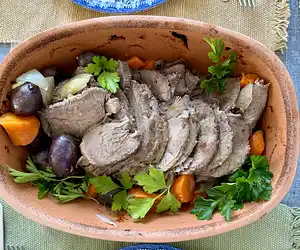 Roast Beef in the Clay Pot