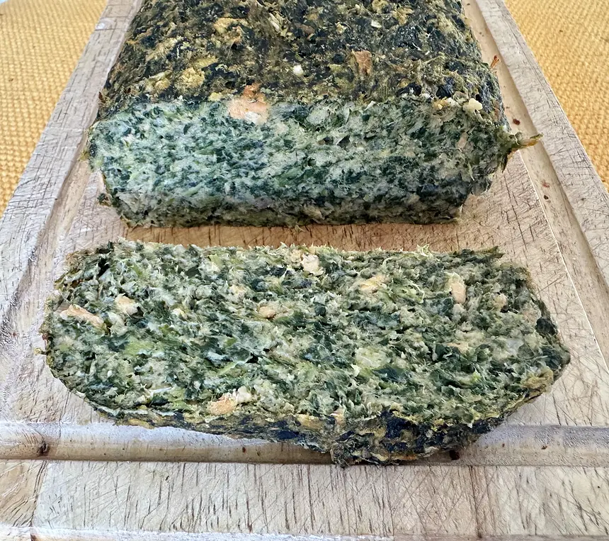 Salmon-Spinach Loaf