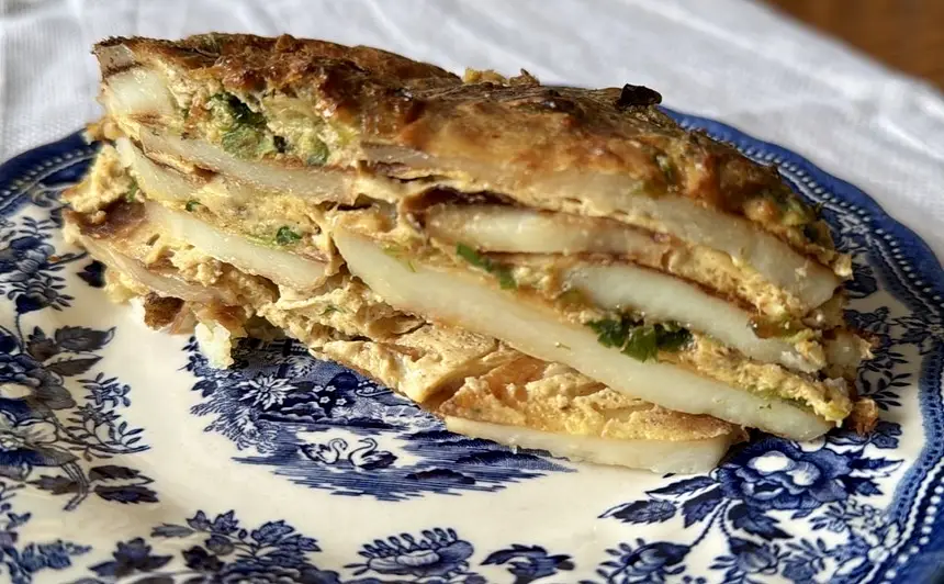 Potato & Scallion Casserole