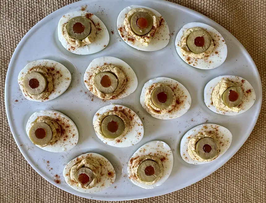Classic Cajun Deviled Eggs