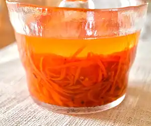 Quick Pickled Carrots - Japanese-Style