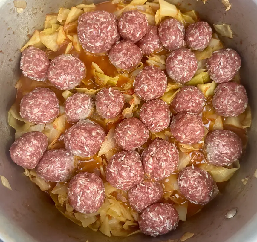 Bea's Unstuffed Cabbage