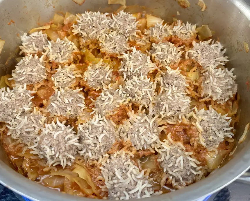 Bea’s Unstuffed Cabbage