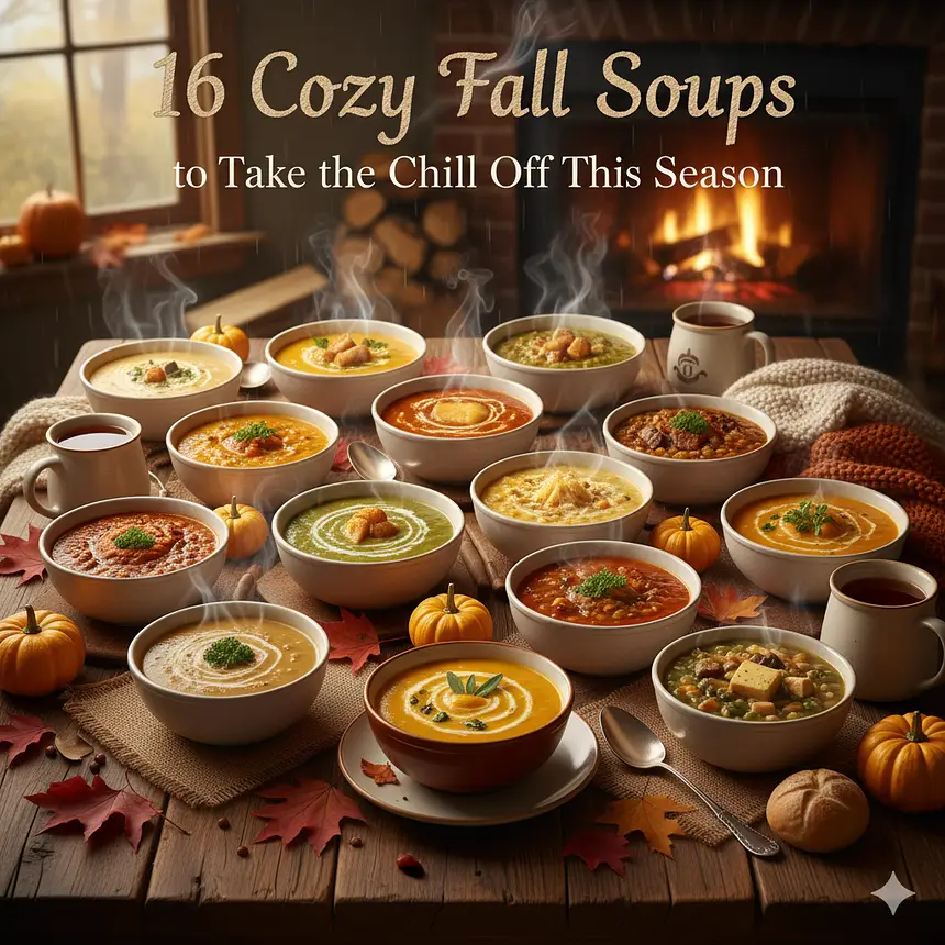 16 Cozy Fall Soups to Take the Chill Off This Season