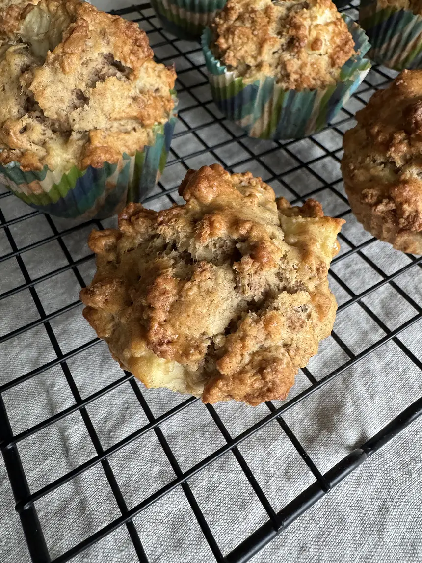 Bran Apple Muffins