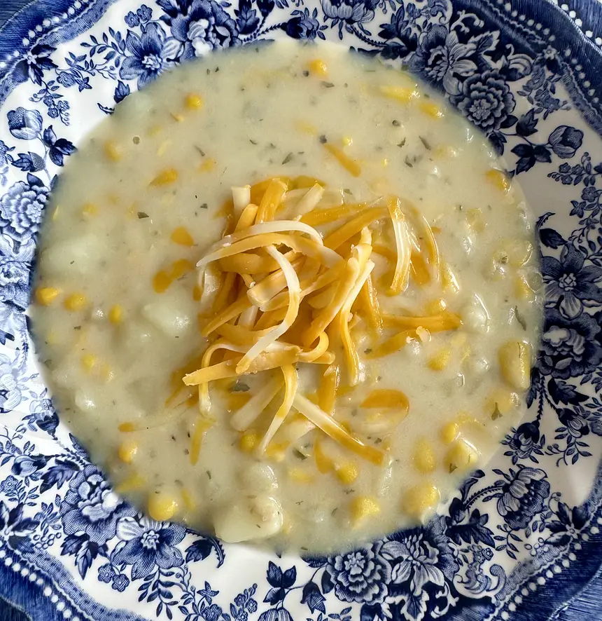 Cheese and Corn Chowder