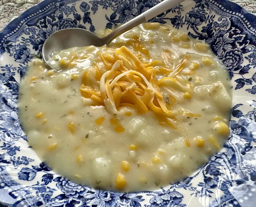 Cheese and Corn Chowder